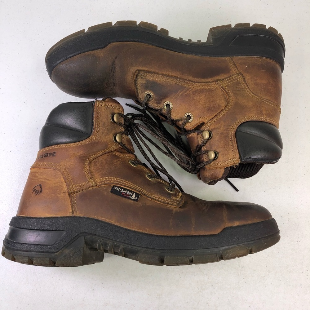 Wolverine Ramparts 6 Inch Waterproof Mens Work Boot W190019 USA Made Size 9M - Picture 2 of 8